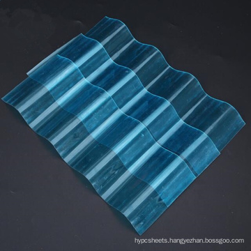 Long span curved polycarbonate plastic roofing sheet 0.8mm 1mm 1.2mm